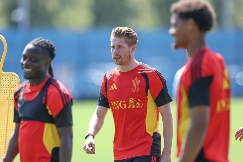 Belgium's Kevin De Bruyne pictured during a training session of Belgian national soccer team Red Devils, on Tuesday 07 July 2026 in their base camp, home of the Seattle Sounders, Renton, Seattle, USA. The Rode Duivels - Diables Rouges qualified for the knockout stage of the 2026 FIFA World Cup, where they'll meet Spain in the round of 8 on July 10th. BELGA PHOTO BRUNO FAHY