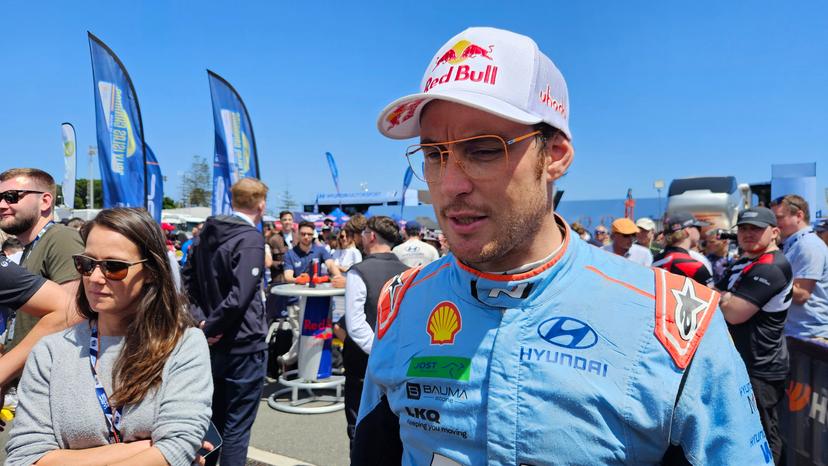 Picture released on Thursday 24 April 2025 by Eric Dupain shows Belgian rally driver Thierry Neuville during the shakedown of the Islas Canarias Rally race, on Thursday 24 April 2025, in Las Palmas, Gran Canaria, Spain. BELGA PHOTO ERIC DUPAIN