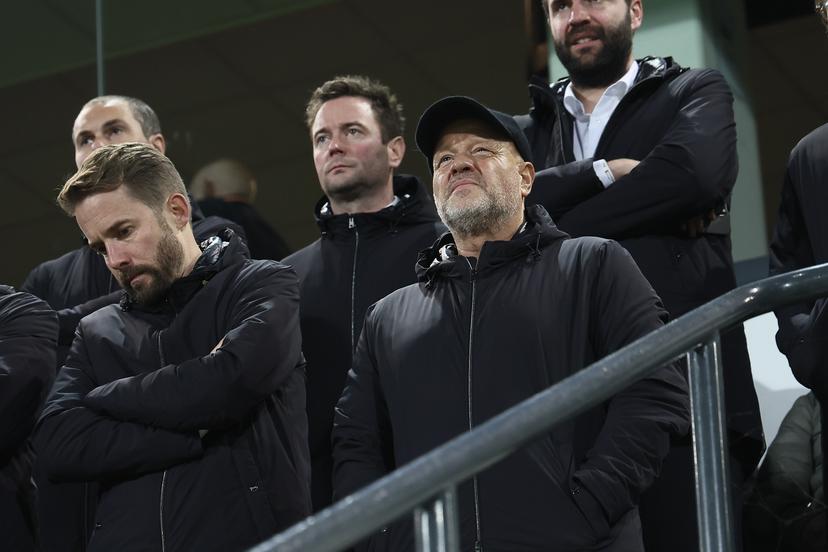 Club's chairman Bart Verhaeghe pictured before a soccer match between Oud-Heverlee Leuven and Club Brugge KV, Saturday 02 November 2024 in Leuven, on day 13 of the 2024-2025 season of the 'Jupiler Pro League' first division of the Belgian championship. BELGA PHOTO BRUNO FAHY