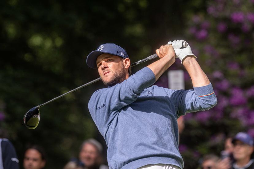 Belgian Thomas Pieters is pictured during the 2025 Soudal Open DP World Tour golf tournament, in Schilde, Wednesday 21 May 2025. From May 22 to 25, Rinkven Golf Club in Schilde will host the fourth edition of the Soudal Open, the Belgian leg of the DP World Tour. BELGA PHOTO JONAS ROOSENS