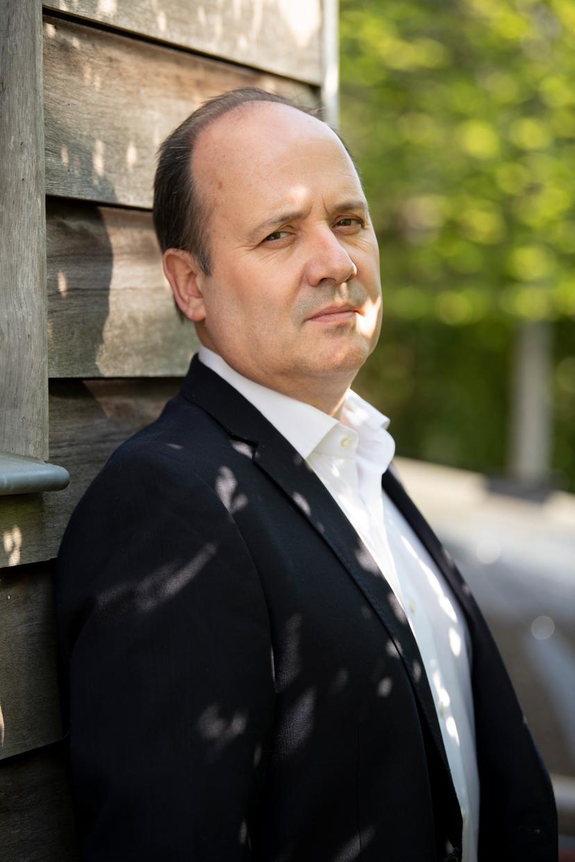 Former Belgian footballer Henk Mariman  pictured during a photoshoot in Sint-Martens-Latem, Friday 17 April 2020. BELGA PHOTO CHRISTOPHE KETELS