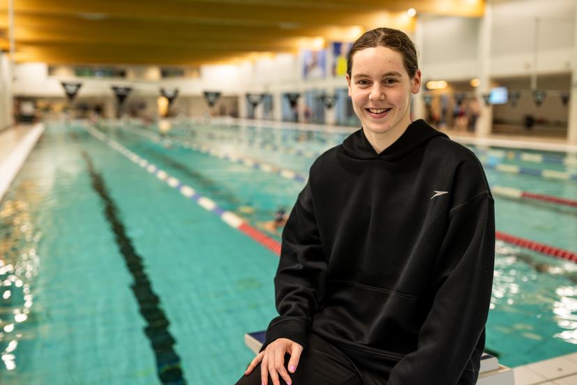 Belgian Roos Vanotterdijk pictured during the Open Belgian Swimming Championships 2026 (15-17/05), in Antwerp, on Sunday 17 May 2026. BELGA PHOTO DAVID PINTENS