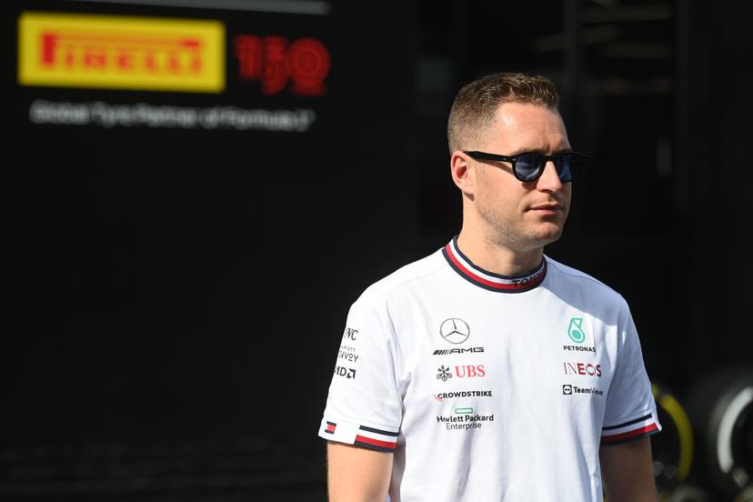 Belgian driver Stoffel Vandoorne pictured ahead of this weekend's Spa-Francorchamps Formula One Grand Prix of Belgium race, in Spa-Francorchamps, Thursday 25 August 2022. BELGA PHOTO DIRK WAEM