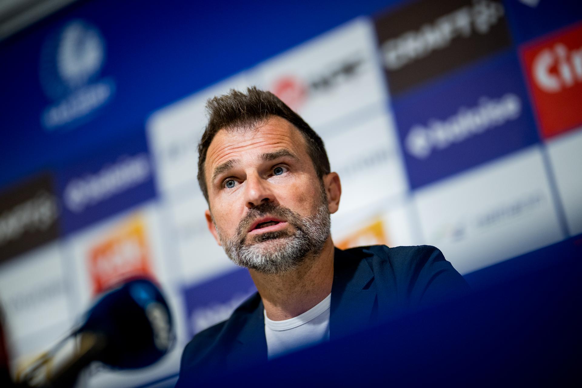 Gent's new head coach Ivan Leko pictured during a press conference of Belgian soccer team KAA Gent, to announce Ivan Leko as the new head coach, Monday 23 June 2025 in Gent. BELGA PHOTO JASPER JACOBS