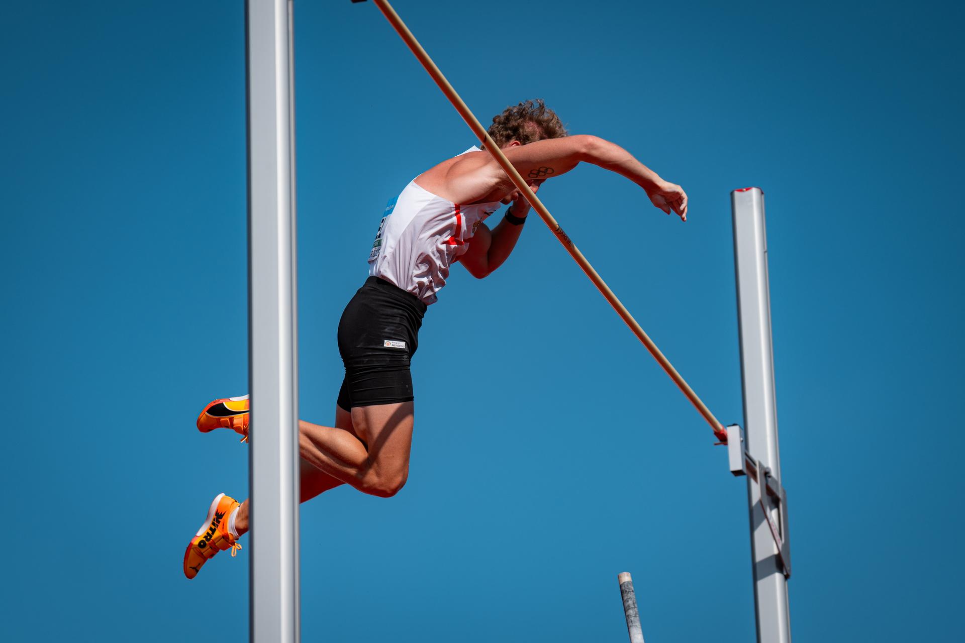 Belgian Ben Broeders pictured in action during the European Athletics Team Championships, in Maribor, Slovenia, Sunday 29 June 2025. Team Belgium is competing in the second division on 28 and 29 June. BELGA PHOTO CHIARA MONTESANO