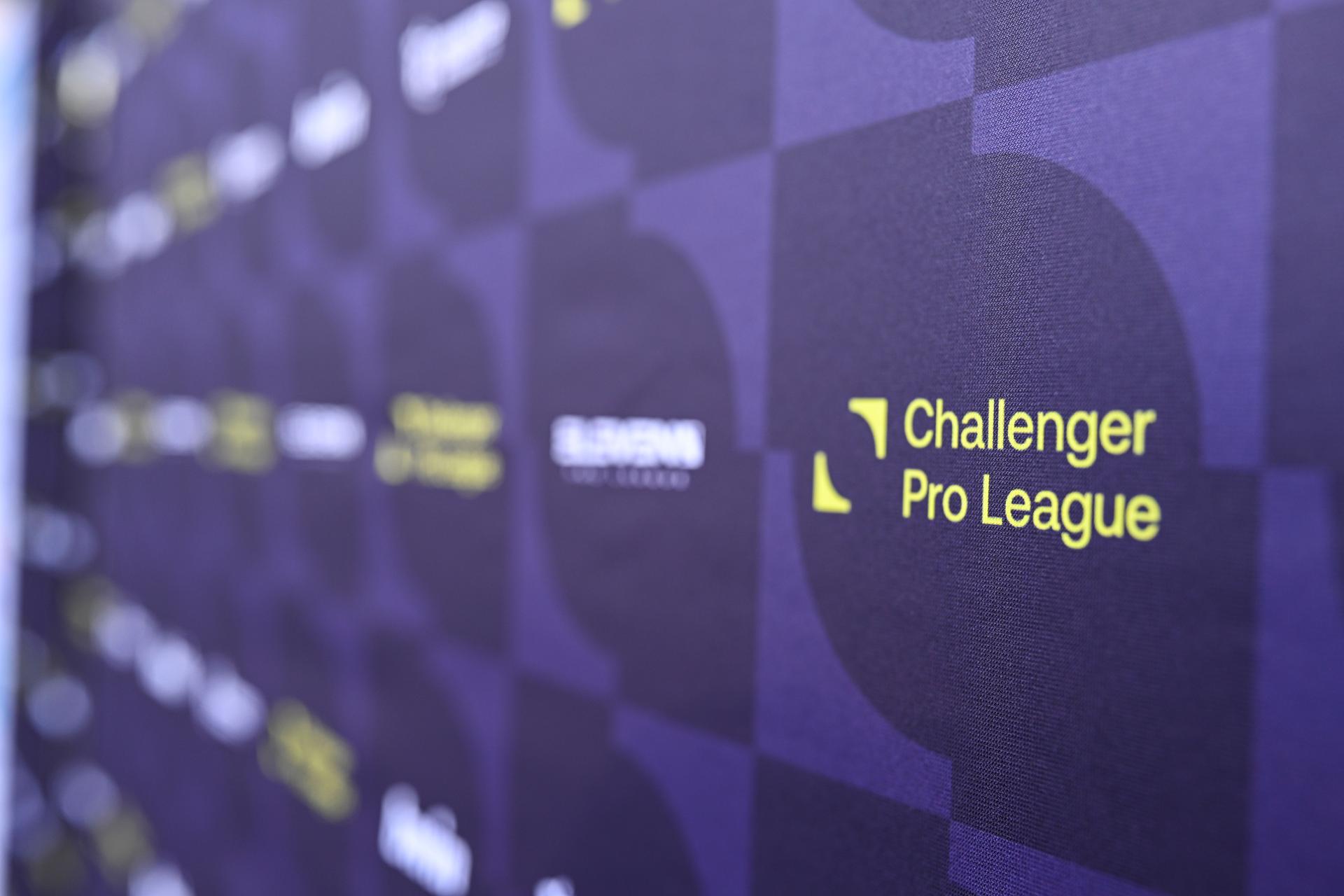 Illustration picture shows the updated Challenger Pro League logo ahead of a soccer match between Beerschot VA and SK Beveren, Saturday 13 August 2022 in Antwerp, on day 1 of the 2022-2023 'Challenger Pro League' first division of the Belgian championship. BELGA PHOTO TOM GOYVAERTS