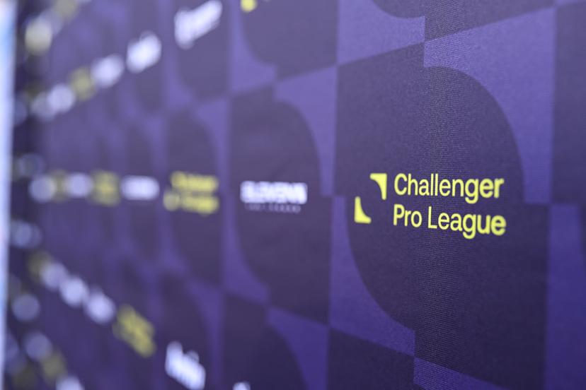 Illustration picture shows the updated Challenger Pro League logo ahead of a soccer match between Beerschot VA and SK Beveren, Saturday 13 August 2022 in Antwerp, on day 1 of the 2022-2023 'Challenger Pro League' first division of the Belgian championship. BELGA PHOTO TOM GOYVAERTS