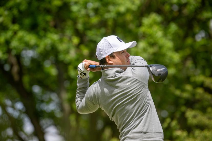 Belgian Kristof Ulenaers pictured during the first round (1/4) of the 2026 Soudal Open DP World Tour golf tournament in Schilde, Thursday 21 May 2026. The Soudal Open takes place from 21 to 24 May at the Rinkven Golf Club in Schilde. BELGA PHOTO JONAS ROOSENS