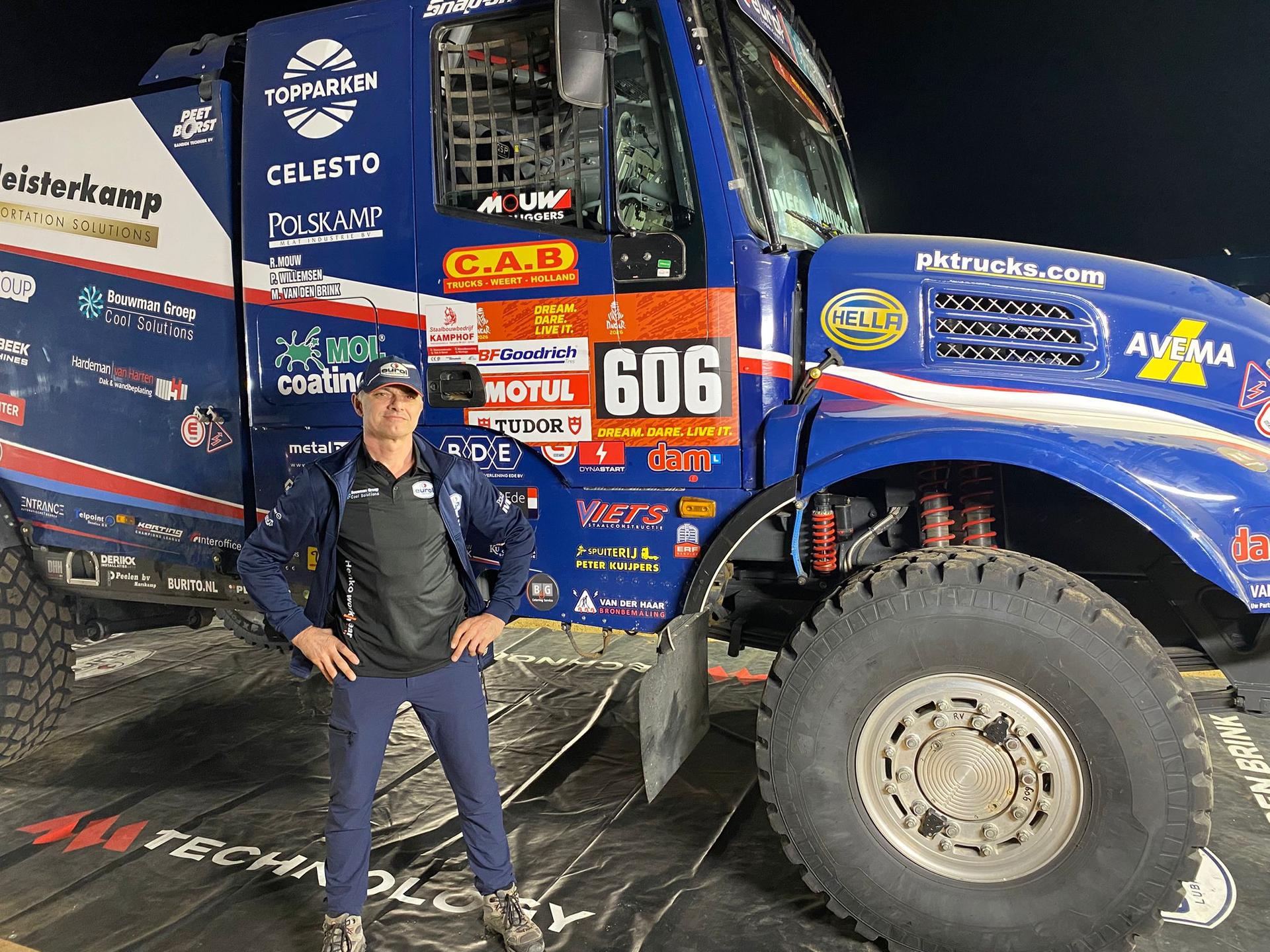 ATTENTION EDITORS - HAND OUT PICTURES - EDITORIAL USE ONLY - MANDATORY CREDIT 'Peter Willemsen'  This handout picture, distributed by Eric Dupain, shows  Peter Willemsen during the Morocco Desert Challenge. After a four-year absence, he will soon be participating in the Dakar Rally again.  PHOTO HANDOUT PETER WILLEMSEN  *** Belga and Belga Editorial Board decline all responsibility regarding the content of this picture. ***