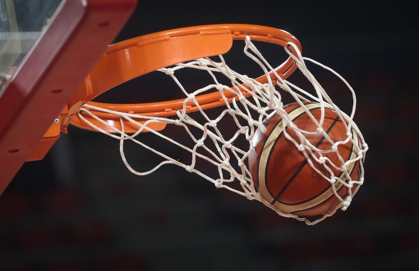 Illustration picture shows a ball during a training session ahead of the qualification game for the European championships, between the Belgian Cats and Ukraine's national team, in Charleroi, Belgium, Monday 11 November 2019. BELGA PHOTO VIRGINIE LEFOUR