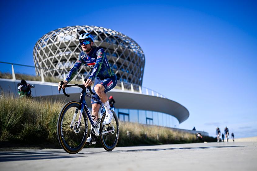 Belgian Laurenz Rex of Soudal Quick-Step pictured at the start of the men elite 'Middelkerke-Wevelgem - In Flanders Fields' one day cycling race, 240.8 km from Middelkerke to Wevelgem, on Sunday 29 March 2026. BELGA PHOTO JASPER JACOBS