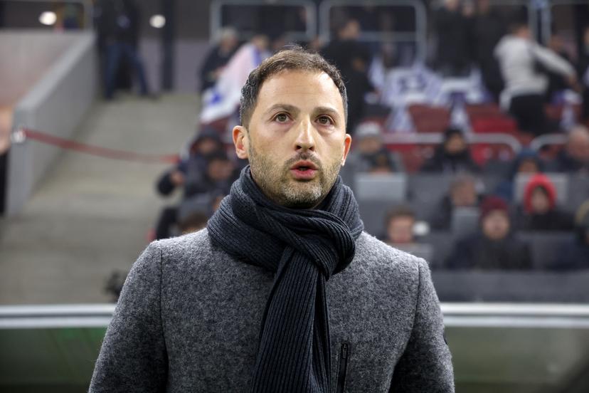 Belgium Head Coach Domenico Tedesco UEFA Nations League League phase Matchday 6 match between Israel and Belgium at Bozsnik Arena in Budapest, Hungary on November 17, 2024. Photo: Matija Habljak/PIXSELL BENELUX ONLY