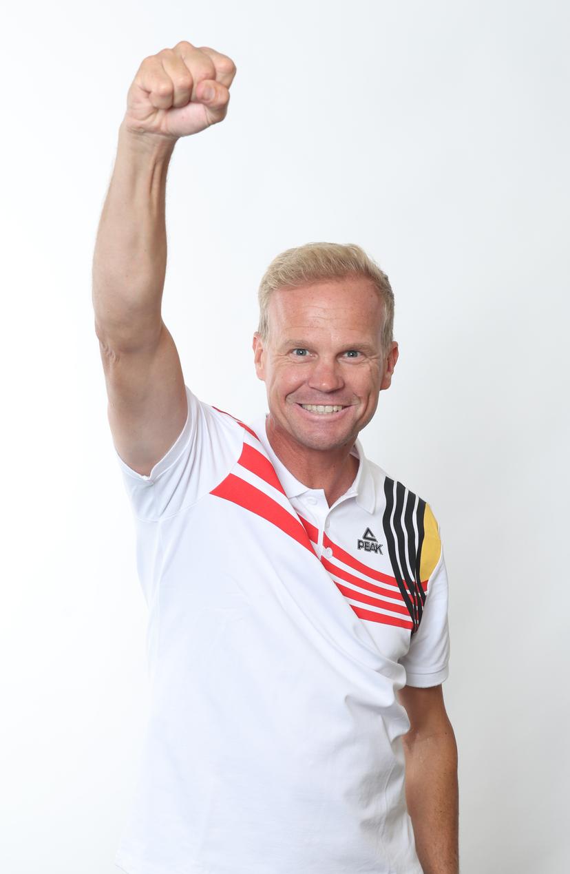 Belgian Jerome Guery pictured during a photoshoot for the Belgian Olympic Committee BOIC - COIB ahead of the Paris 2024 Olympic Games, in Brussels, Tuesday 09 July 2024. BELGA PHOTO VIRGINIE LEFOUR