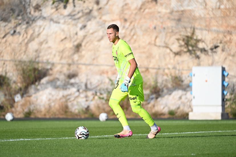 Yann LIENARD of Monaco during the friendly match between Monaco and Bruges at Stade Louis II on July 11, 2025 in Monaco, Monaco. (Photo by Pascal Della Zuana/Icon Sport) BELGIUM ONLY