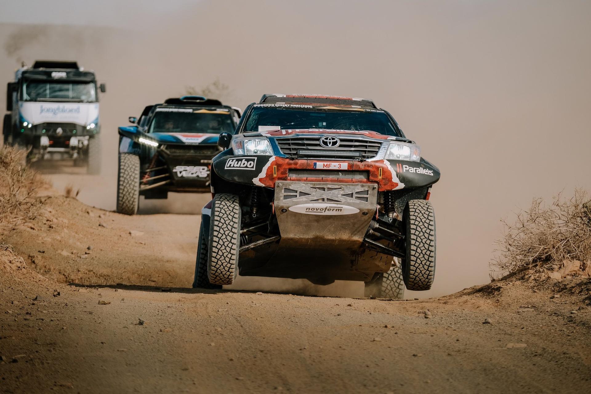 ATTENTION EDITORS - HAND OUT PICTURES - EDITORIAL USE ONLY - MANDATORY CREDIT: 'ALESSIO CORRADINI' Hand out picture released on Wednesday 09 April 2025 by Eric Dupain shows Belgian Koen Wauters during stage five of the Morocco Desert Challenge rally rally race, on Wednesday 09 April 2025. *** Belga and Belga Editorial Board decline all responsibility regarding the content of this picture. *** PHOTO HAND OUT ALESSIO CORRADINI