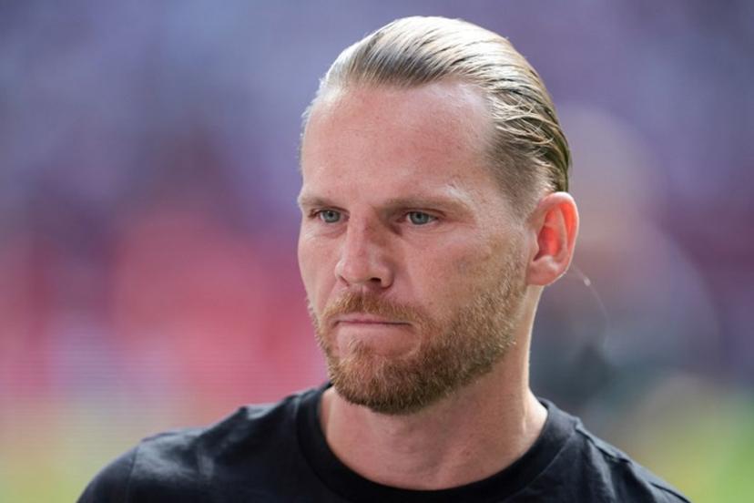 Moenchengladbach's Polish-German head coach Eugen Polanski is pictured prior the German first division Bundesliga football match between RB Leipzig and Borussia Moenchengladbach in Leipzig, eastern Germany, on August 29, 2026. Ronny HARTMANN / AFP