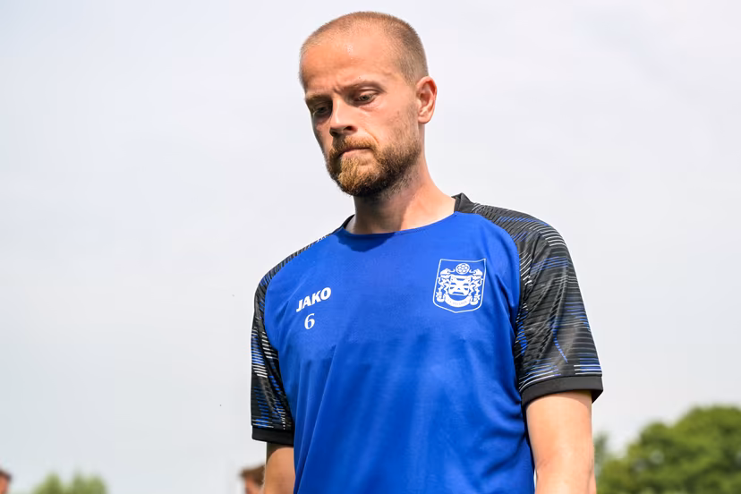 Beveren's Dante Rigo pictured during a training session of Belgian first division soccer team SK Beveren, on Saturday 27 June 2026 in Beveren, in preparation of the upcoming 2026-2027 Belgian first division soccer season. BELGA PHOTO DAVID PINTENS