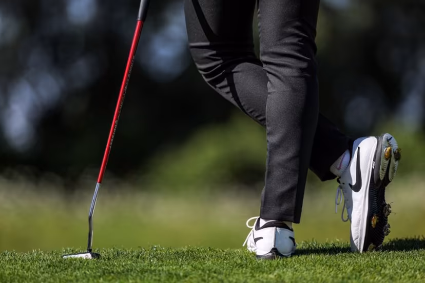 Thailand's Atthaya Thitikul stands during round 2 of the women's golf individual stroke play of the Paris 2024 Olympic Games at Le Golf National in Guyancourt, south-west of Paris on August 8, 2024. Pierre-Philippe MARCOU / AFP