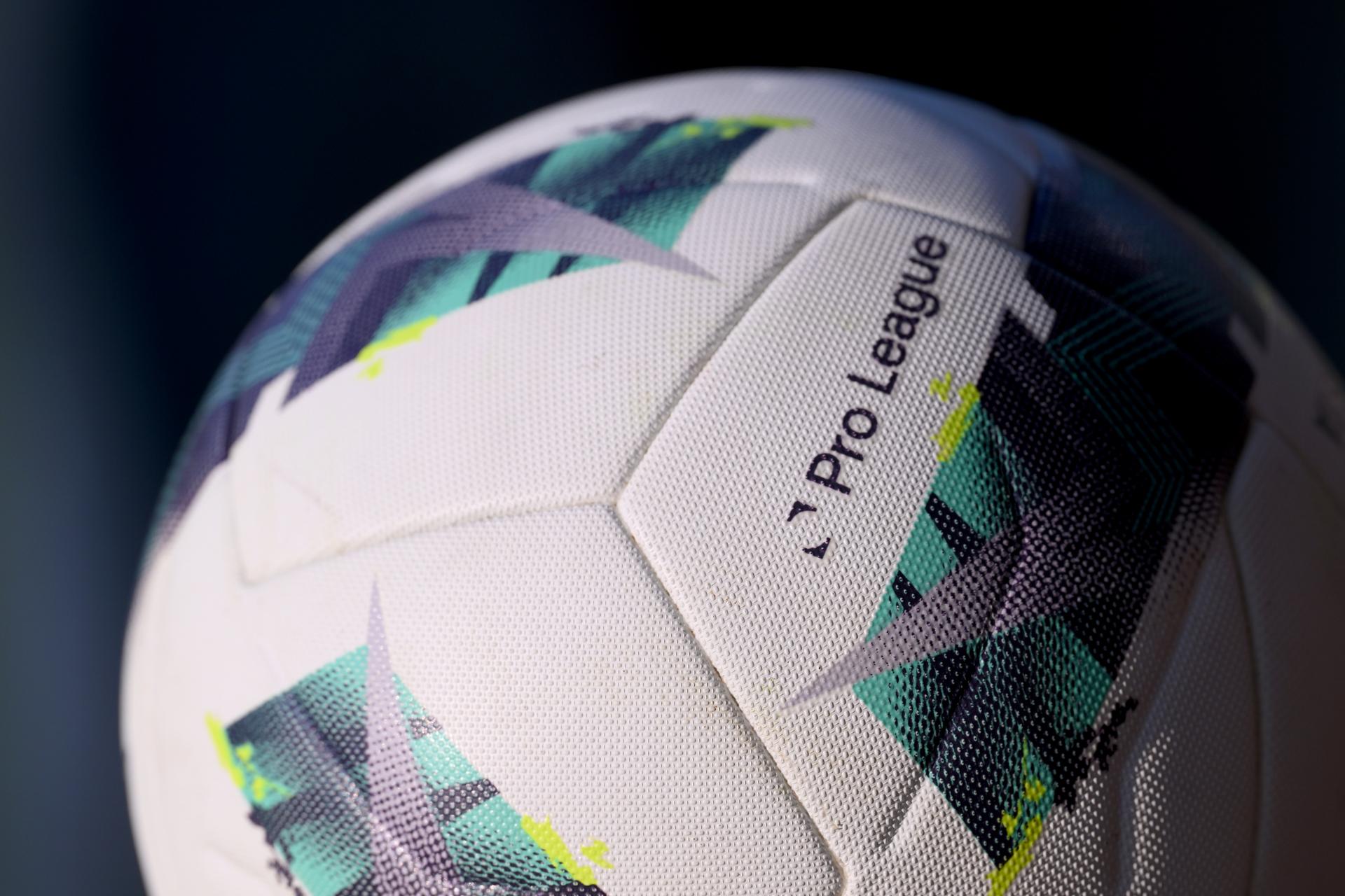 Illustration picture taken during a soccer match between RWD Molenbeek and KSC Lokeren-Temse, Sunday 27 April 2025 in Brussels, a semi-final second leg game in the Promotion Play-off of the 2024-2025 'Challenger Pro League' 1B second division of the Belgian championship. BELGA PHOTO JOHN THYS