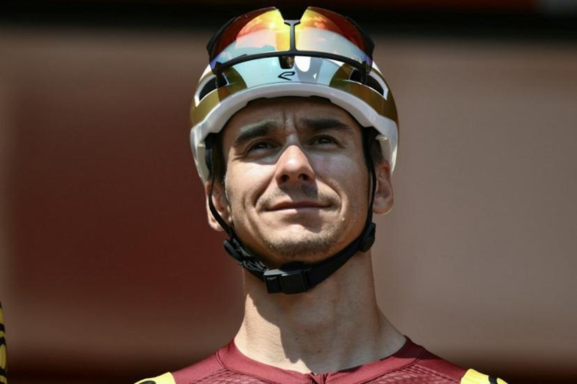 Team Cofidis' French rider Bryan Coquard arrives to compete in the first stage of the Vuelta a Espana, a 183 km race between Torino - Reggia di Venaria and Novara, in Italy's Piemonte region, on August 23, 2025. Marco BERTORELLO / AFP