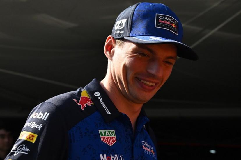 Red Bull Racing's Dutch driver Max Verstappen is seen in the paddock ahead of the Formula One Azerbaijan Grand Prix at the Baku City Circuit in Baku on September 23, 2026. Igor IVANKO / AFP