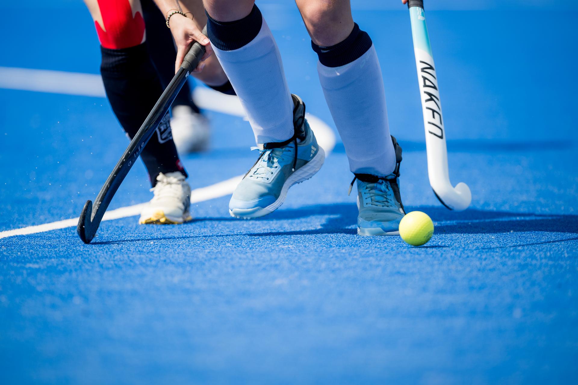 Illustration picture taken during a hockey game between Royal Leopold Club and Gantoise, Saturday 31 May 2025 in Gent, the finals of the 'Dr. Oetker Cup'. Launched in the 2024-2025 season, the new Dr. Oetker Hockey Cup brings together all teams playing in the Belgian League, regardless of their division. BELGA PHOTO JASPER JACOBS