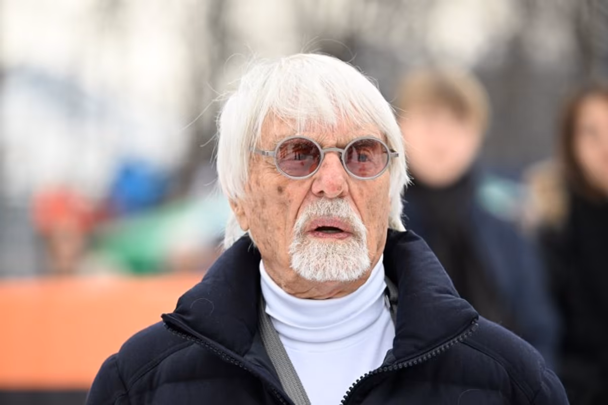 British business magnate, motorsport executive and former racing driver Bernie Ecclestone attends the "KitzCharityRace 2026" event on the sideline of the FIS Alpine Skiing World Cup in Kitzbuhel, Austria, on January 24, 2026. BARBARA GINDL / APA / AFP