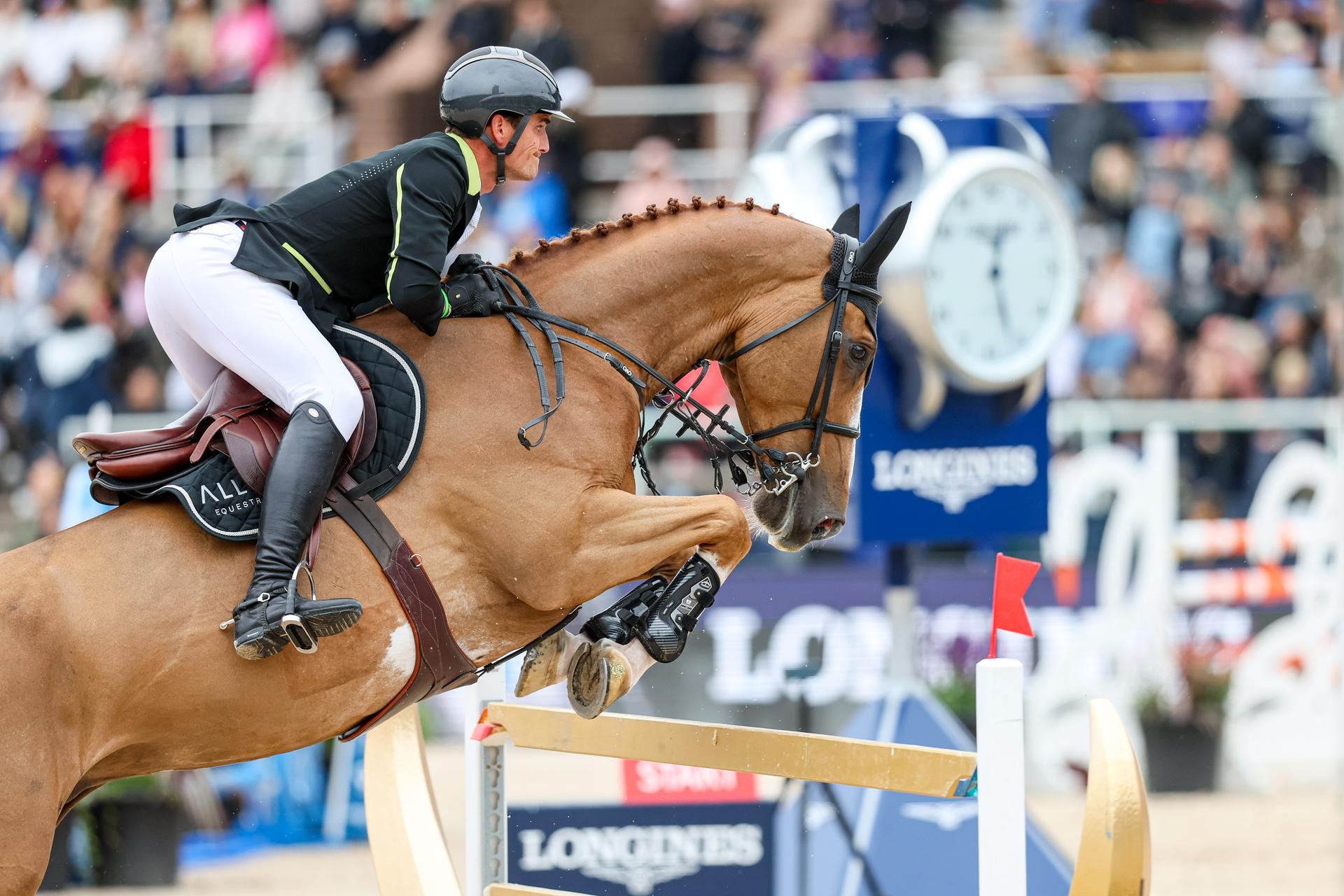 ATTENTION EDITORS - HANDOUT PICTURES - EDITORIAL USE ONLY - MANDATORY CREDIT 'LONGINES GLOBAL CHAMPIONS TOUR' Handout pictures released on Sunday 30 June 2024, by Longines Global Champions Tour shows Olivier Philippaerts and his horse H&M Miro in action at their equestrian event in Stockholm, Sweden. *** Belga and Belga Editorial Board decline all responsibility regarding the content of this picture. *** BELGA PHOTO HAND OUT LONGINES GLOBAL CHAMPIONS TOUR