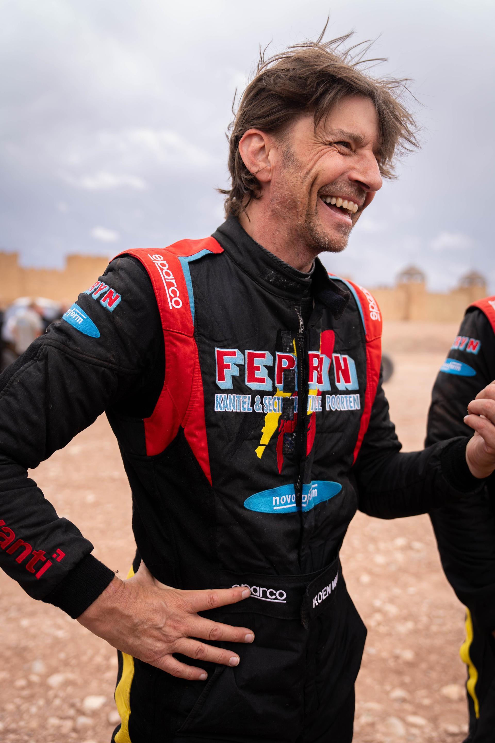 ATTENTION EDITORS - HAND OUT PICTURES - EDITORIAL USE ONLY - MANDATORY CREDIT: 'DIEDERD ESSELDEURS' Hand out picture released on Saturday 12 April 2025 by Eric Dupain shows Belgian Koen Wauters the last stage of the Morocco Desert Challenge rally rally race, on Saturday 12 April 2025. *** Belga and Belga Editorial Board decline all responsibility regarding the content of this picture. *** PHOTO HAND OUT DIEDERD ESSELDEURS