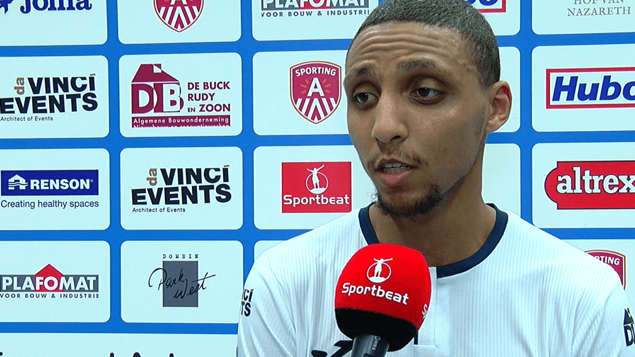 Adnane Ibi na de 4-1 zege van FT Antwerpen vs Eisden Dorp