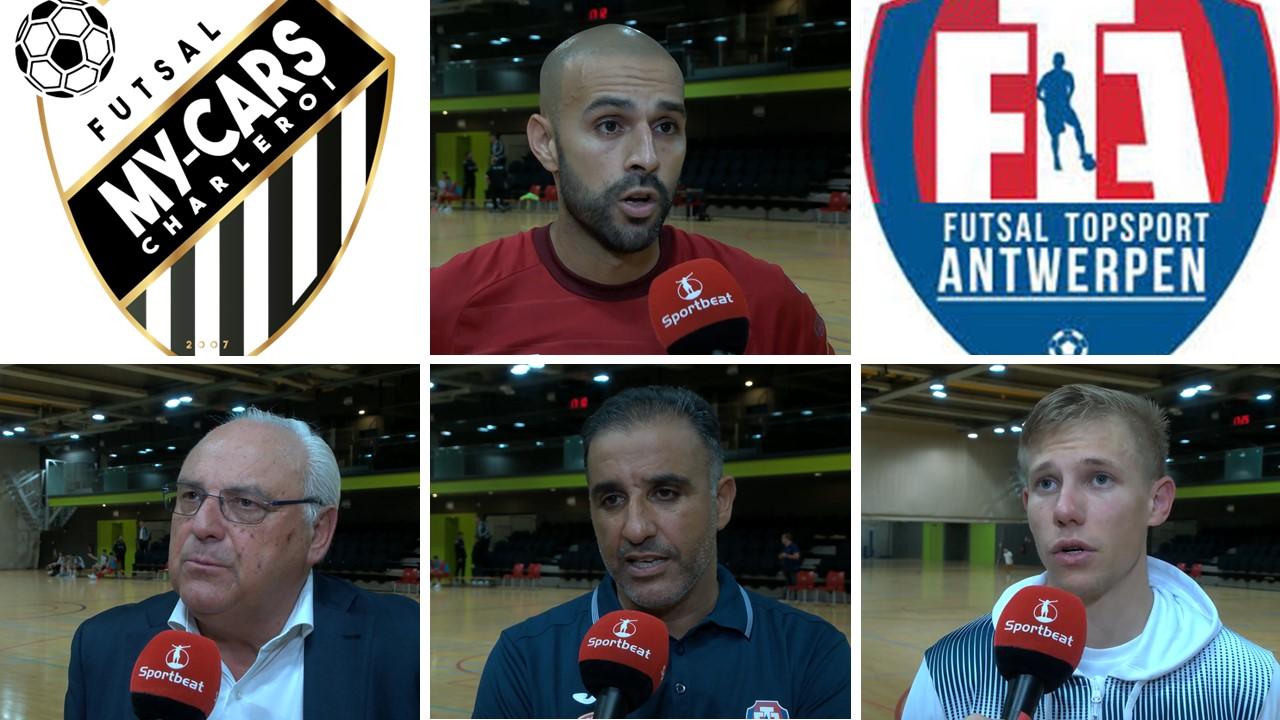 De reacties van FT Antwerpen na een 4 5 zege op bezoek bij My Cars Charleroi