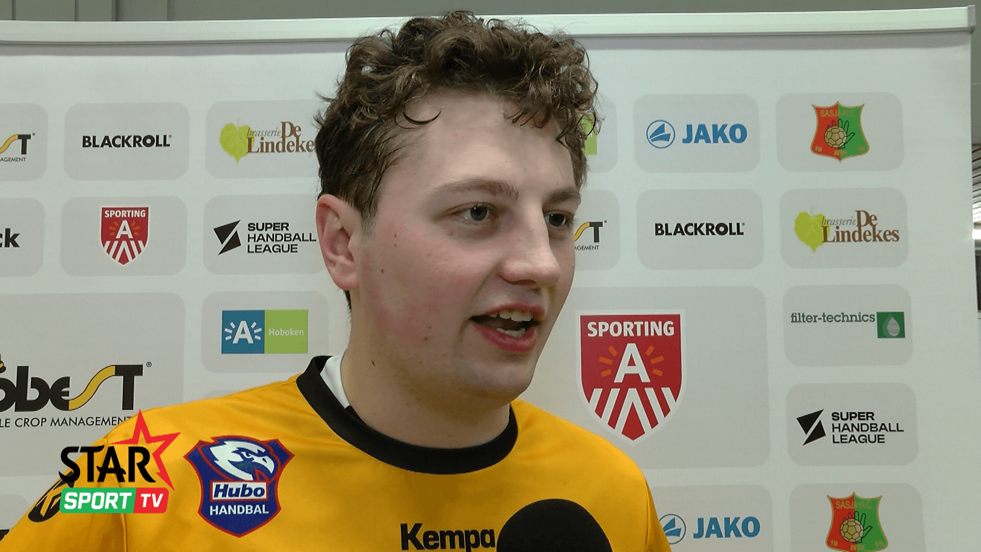 Reactie Arthur Vanhove HUBO Handbal na winst halve finale BVB vs Sasja