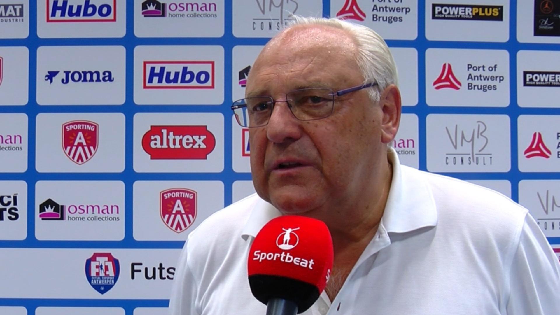 Reactie Manager Verbeeck na 5 3 winst met FT Antwerpen vs FC Eindhoven