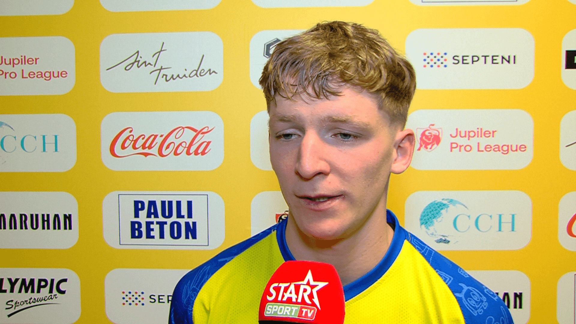 Reactie Robert Jan Vanwesemael STVV na de 2-0 zege vs Beerschot