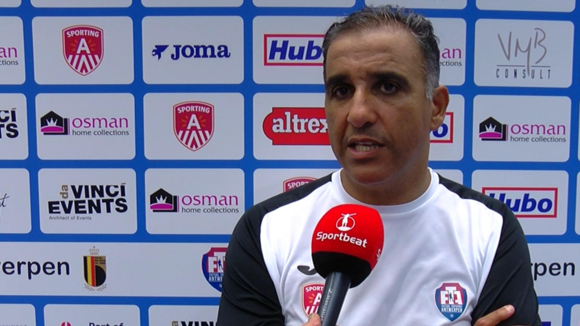 Reactie coach Bachar na de 5 3 zege vs FC Eindhoven Futsal