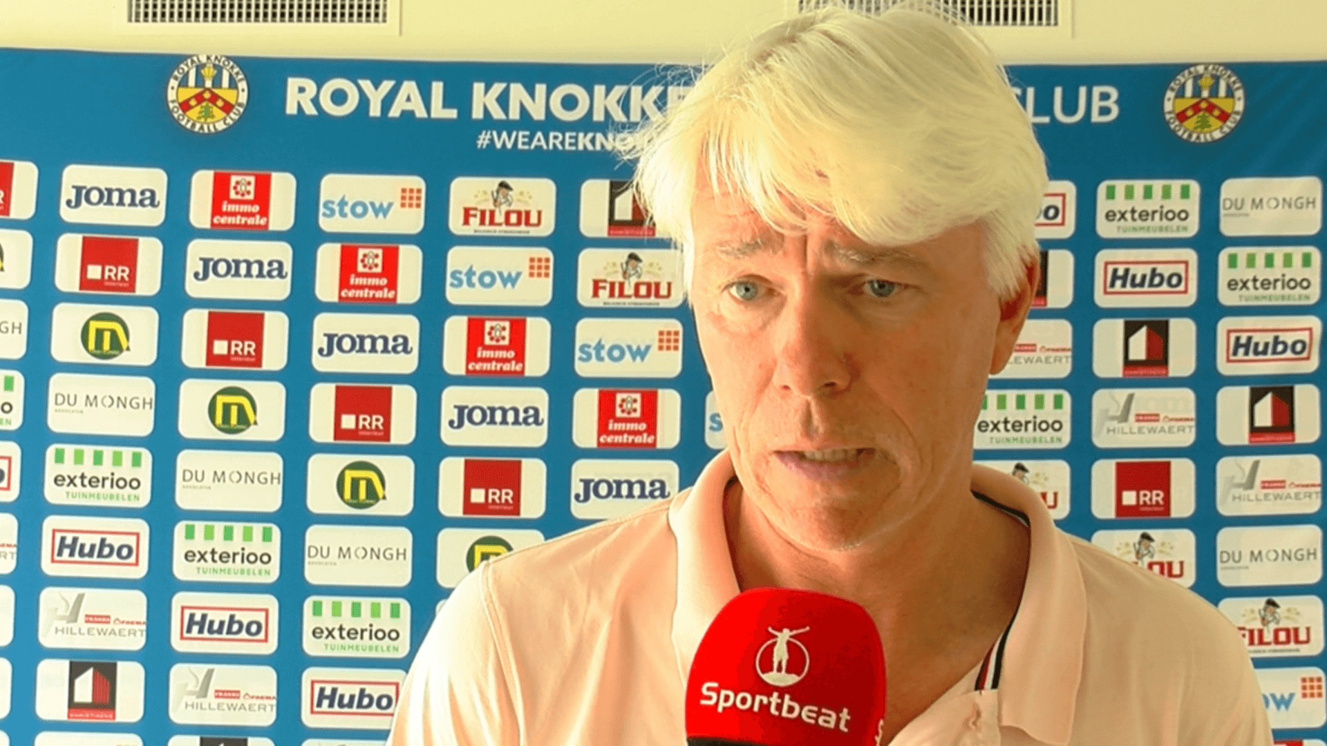 Reactie coach Jannes Tant na 2 1 zege met Royal Knokke vs La Calamine