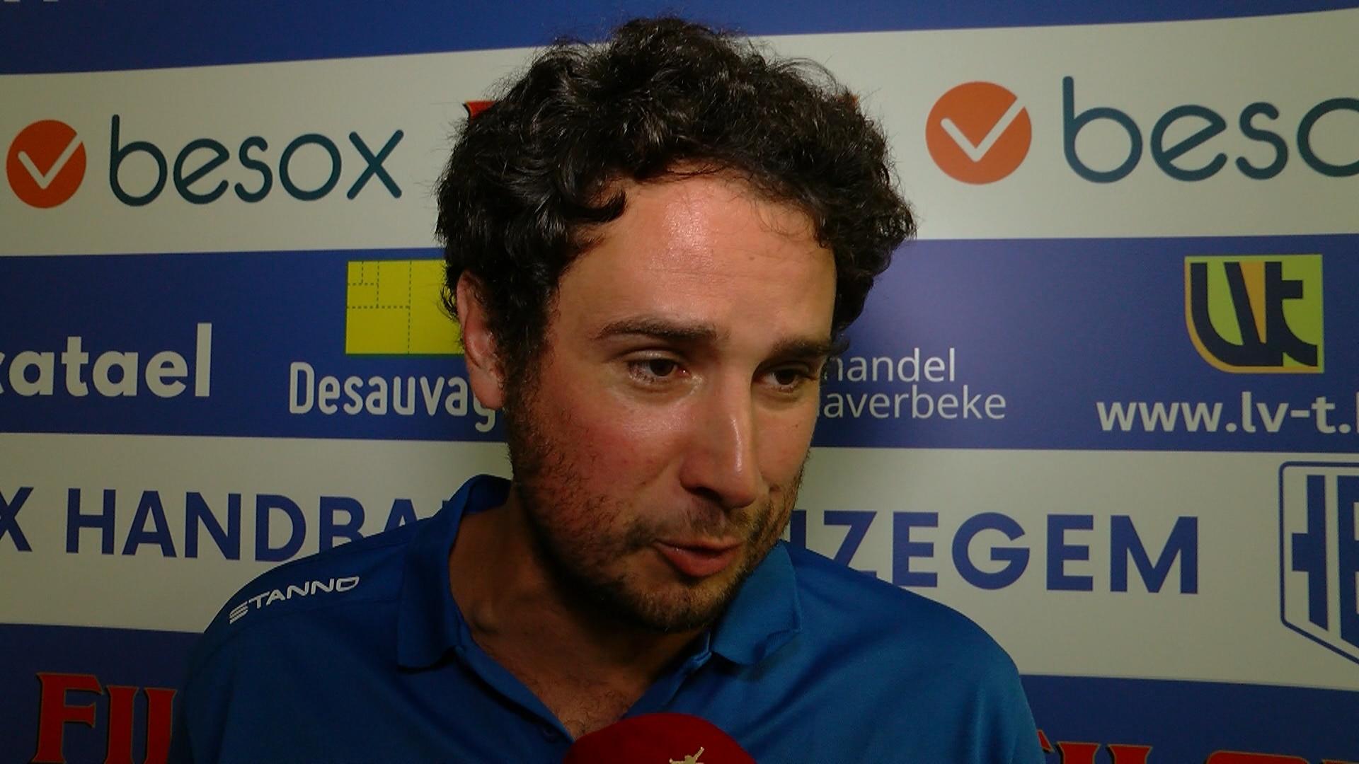 Reactie coach Jelle Vonckx HC Atomix na verlies op bezoek bij Besox Handbalclub Izegem