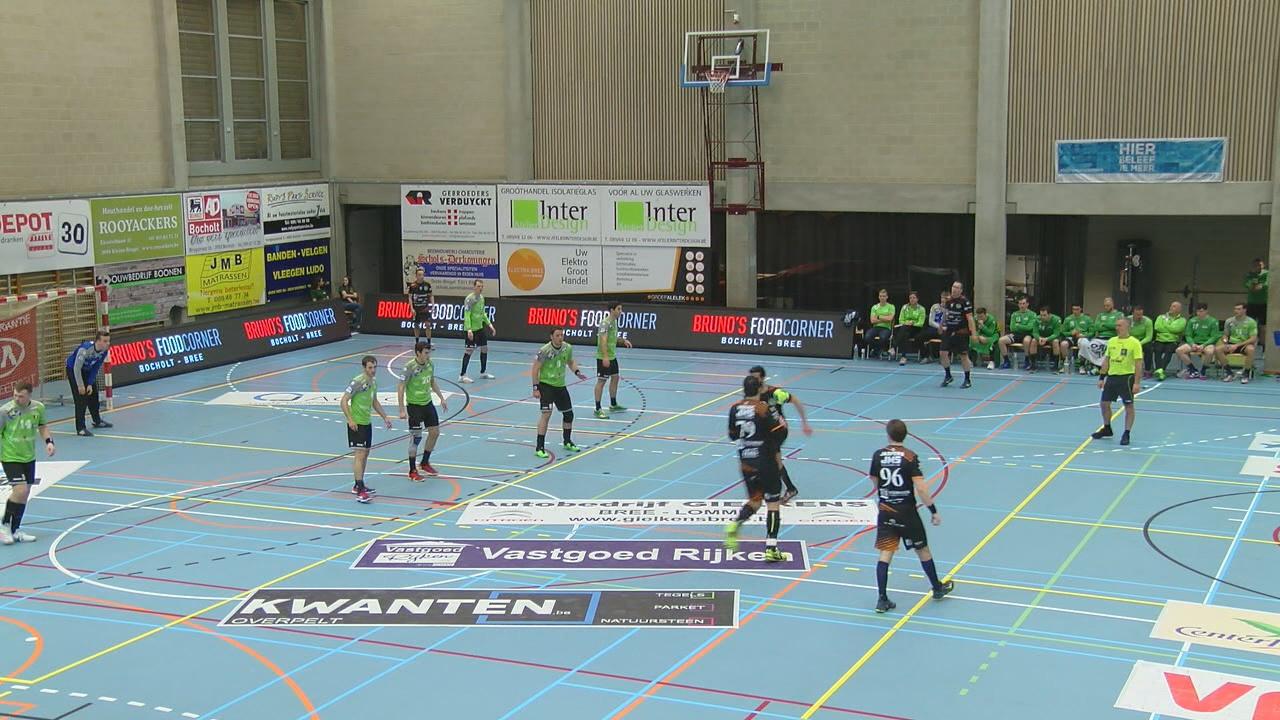 Seizoens Achilles Bocholt uitgesteld op speeldag een van de Nationale handbal competitie..