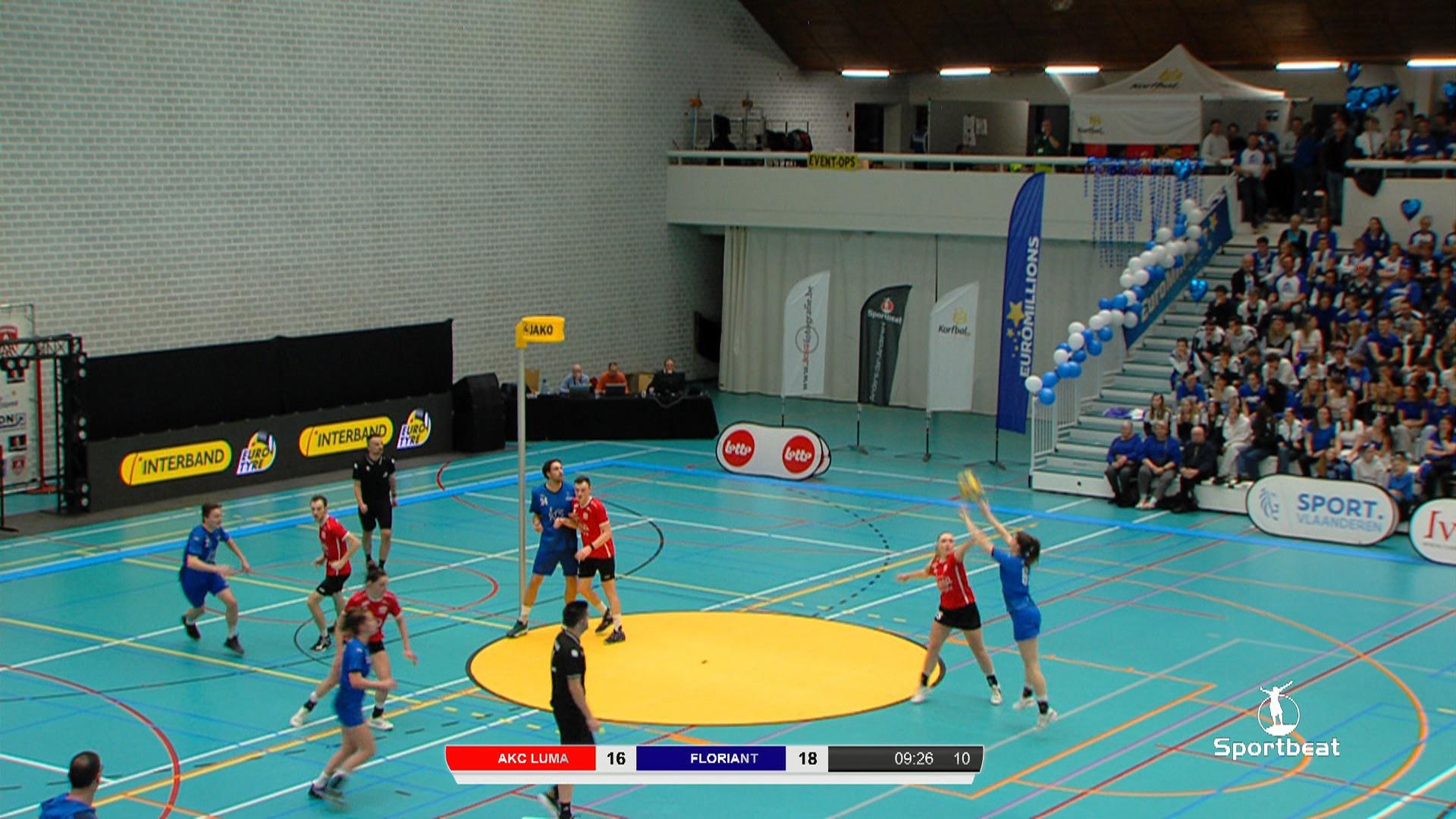 Verslag AKC Luma vs Floriant Merelbeke halve finale Topleague competitie 2024