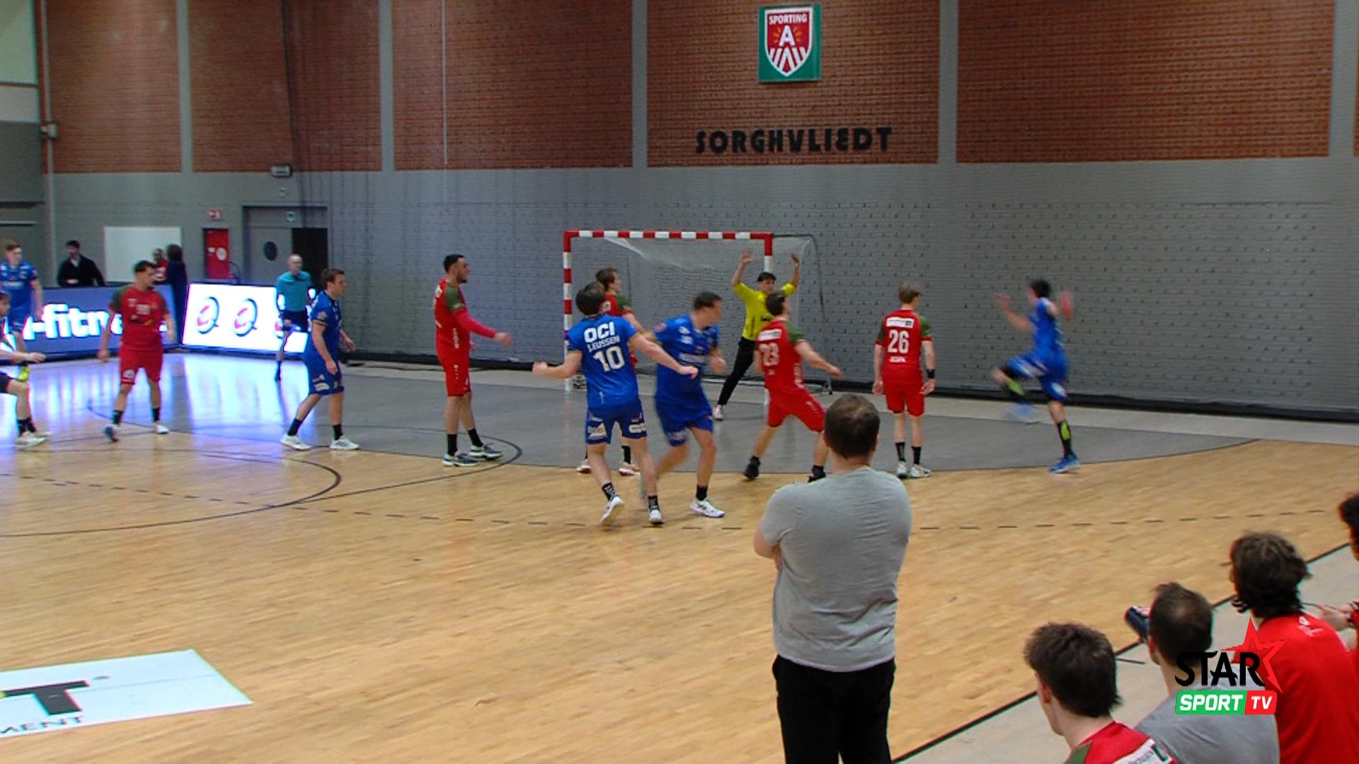 Verslag Biobest Sasja vs Limburg Lions Super Handball League