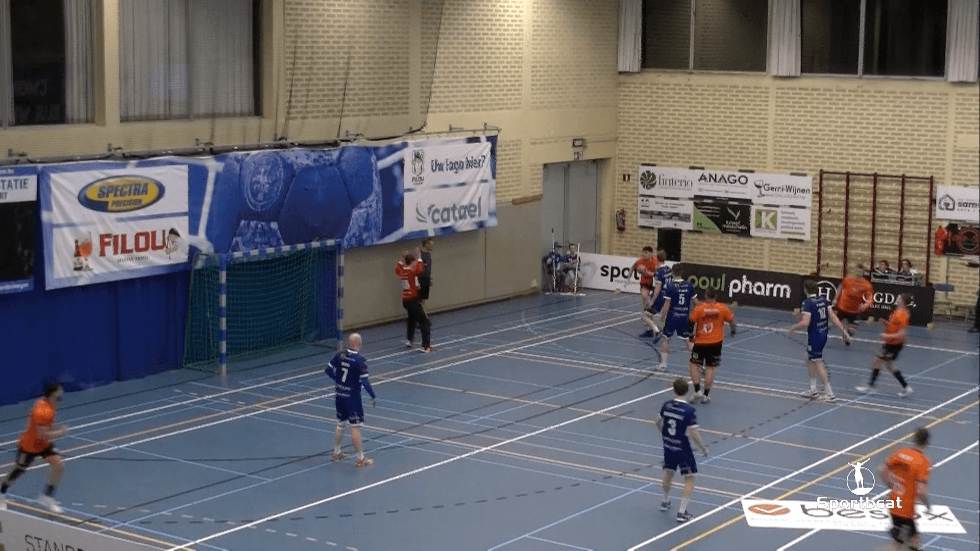 Verslag Filou Izegem vs Hurry Up   speeldag 18 Beneleague Handbal