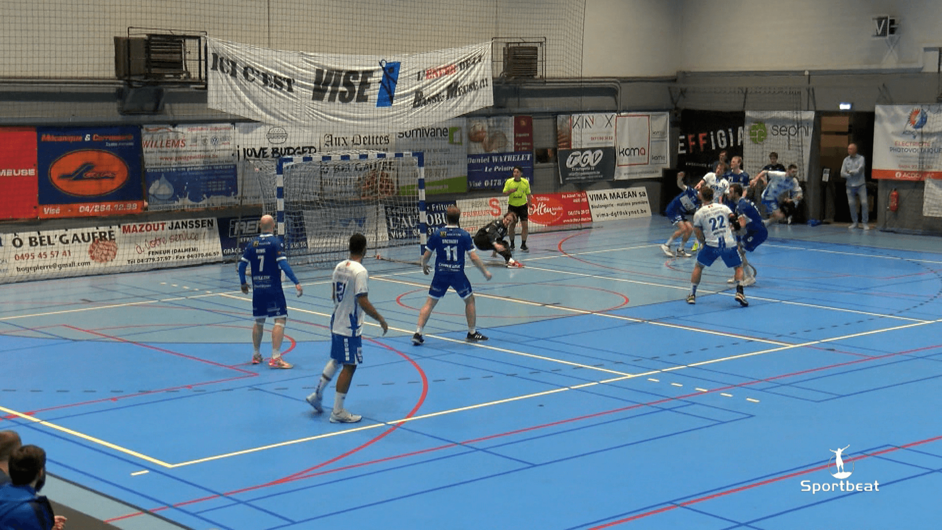 Verslag HC Visé vs Filou Izegem speeldag 15 Beneleague