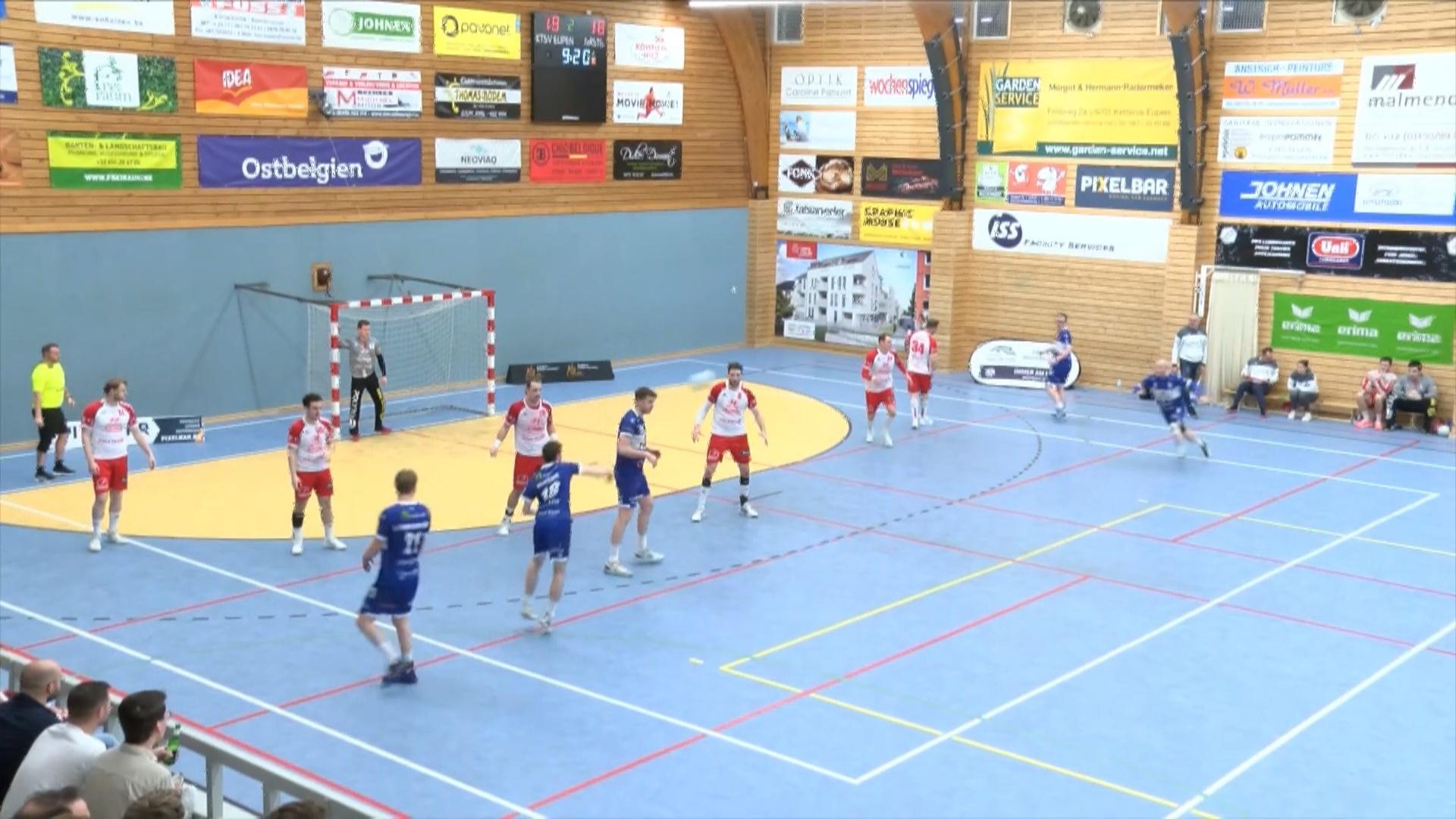 Verslag KTSV Eupen vs Filou Izegem Beneleague handbal