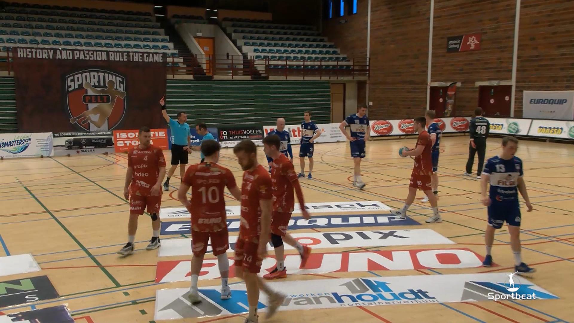 Verslag Sporting pelt vs Filou Izegem   speeldag 1   Play offs