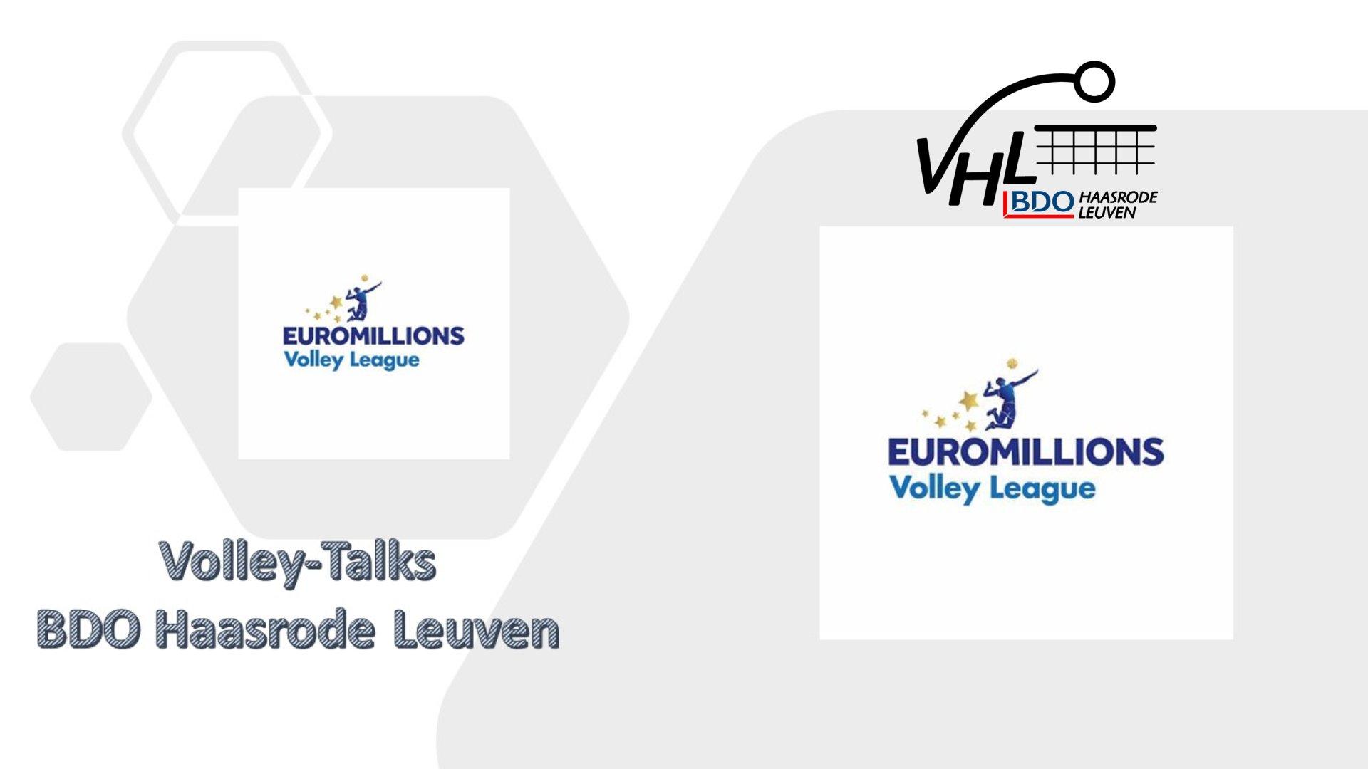 Volley Talks met BDO Haasrode Leuven van deze week bekijk je hier terug...