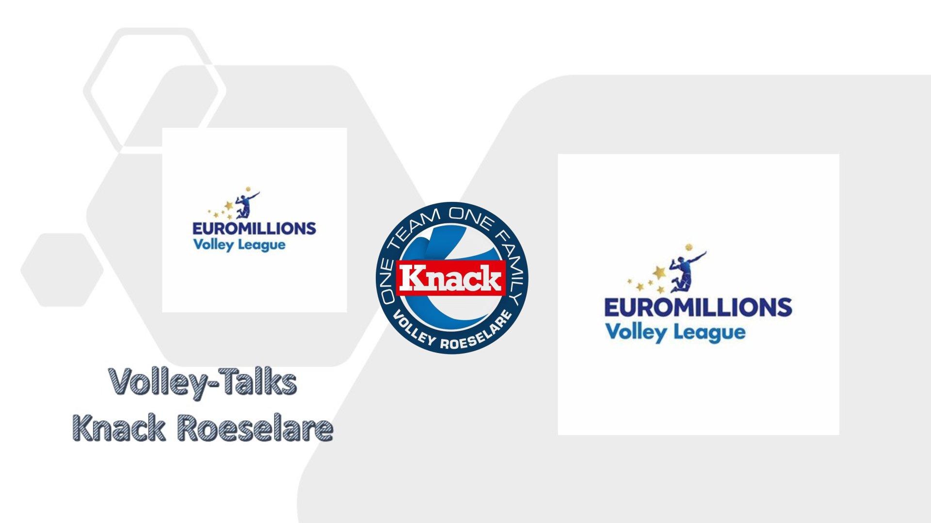 Volley-Talks met Knack Roeselare...op naar de play-offs...