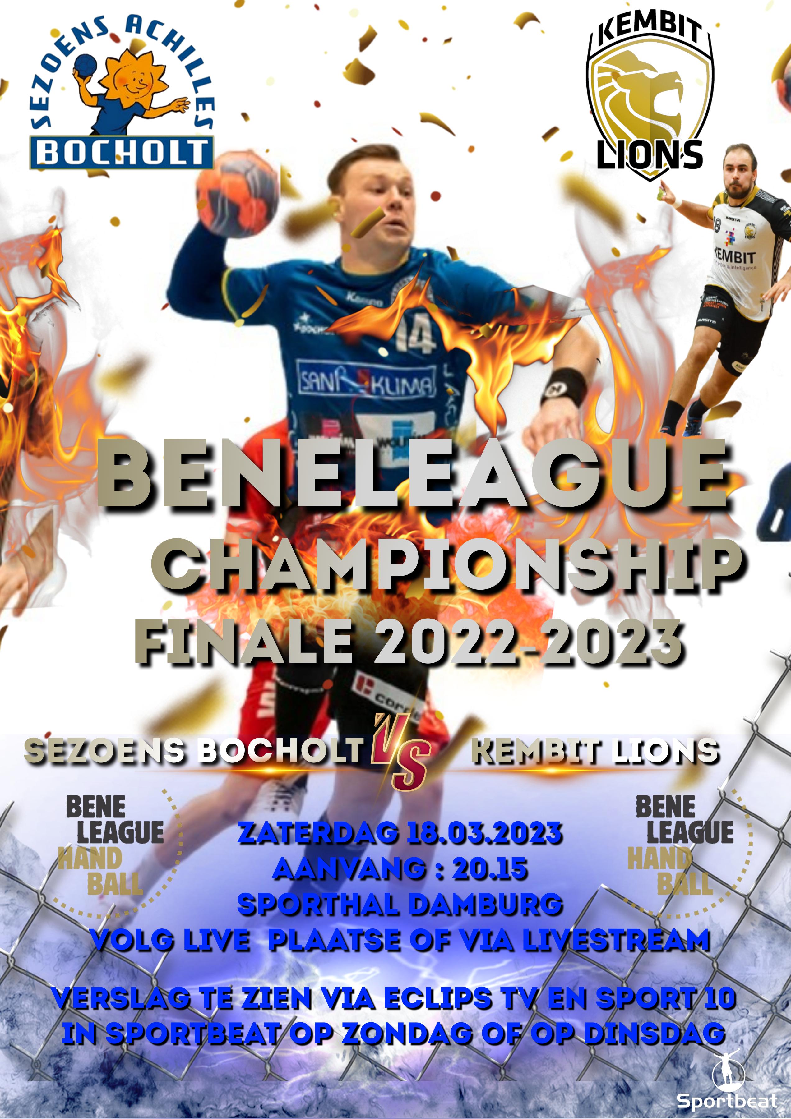 Wie pakt de Beneleague titel in het Handbal....