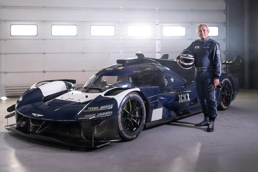 ATTENTION EDITORS - HANDOUT PICTURES - EDITORIAL USE ONLY - MANDATORY CREDIT HYUNDAI MOTORSPORT - This handout by xxx shows Jacky Ickx testing the Genesis Hypercar at Paul Ricard. Belga and Belga editorial board decline all responsability regarding the content of this picture. PHOTO HANDOUT HYUNDAI MOTORSPORT
