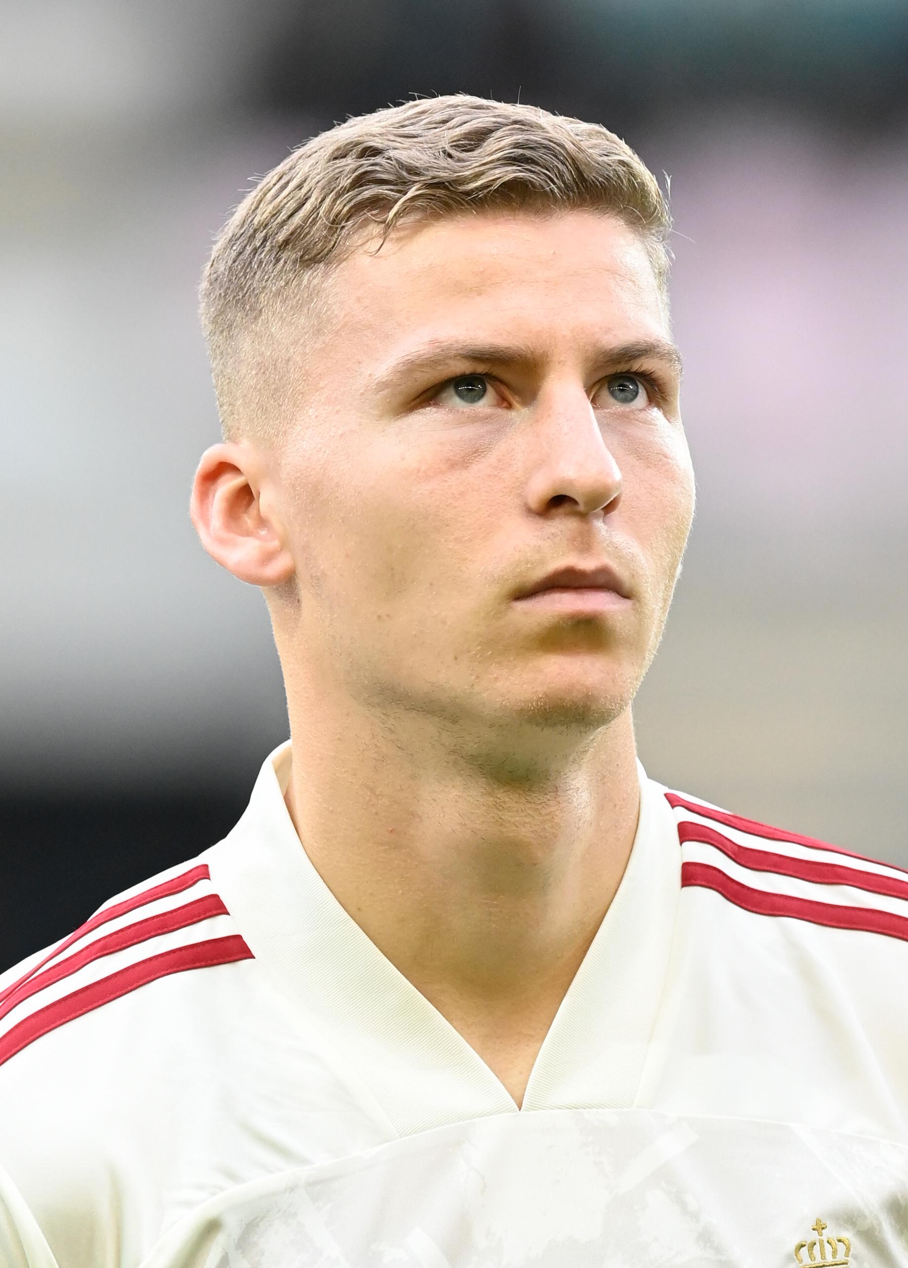 Belgium's Ignace Van der Brempt is pictured during a friendly soccer game between the U21 teams of Belgium and the Netherlands, Friday 23 September 2022 in Heverlee. BELGA PHOTO JOHN THYS