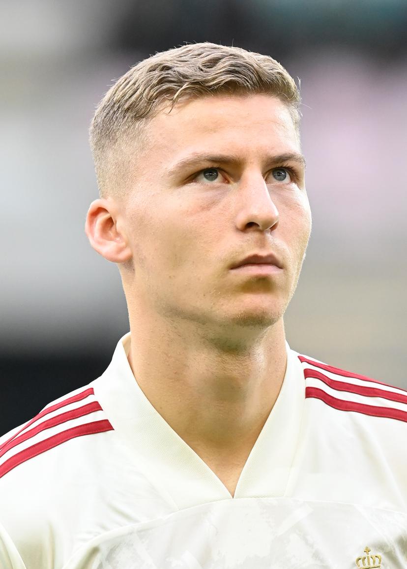 Belgium's Ignace Van der Brempt is pictured during a friendly soccer game between the U21 teams of Belgium and the Netherlands, Friday 23 September 2022 in Heverlee. BELGA PHOTO JOHN THYS